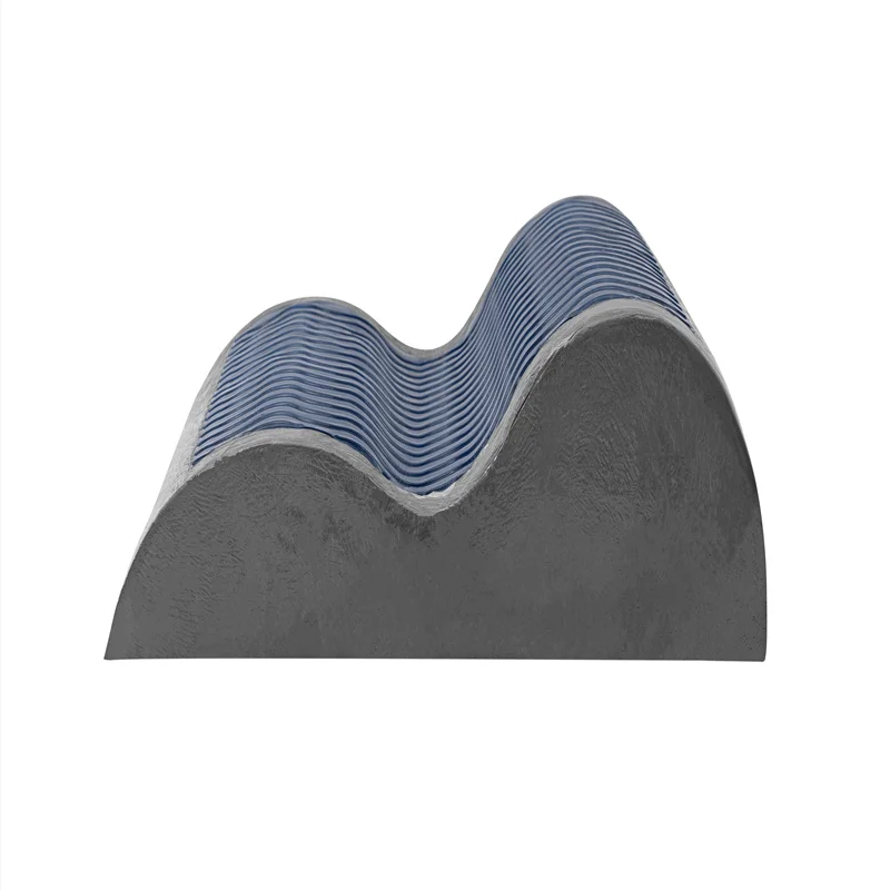 Memory Foam Leg Elevation Cushion with Bamboo Charcoal &Cooling Gel