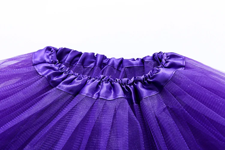 Ready To Ship Kids Tutus 15 Colors Ballet Tutu Skirt 3 Layered Tulle Little Girls Tutu Skirt