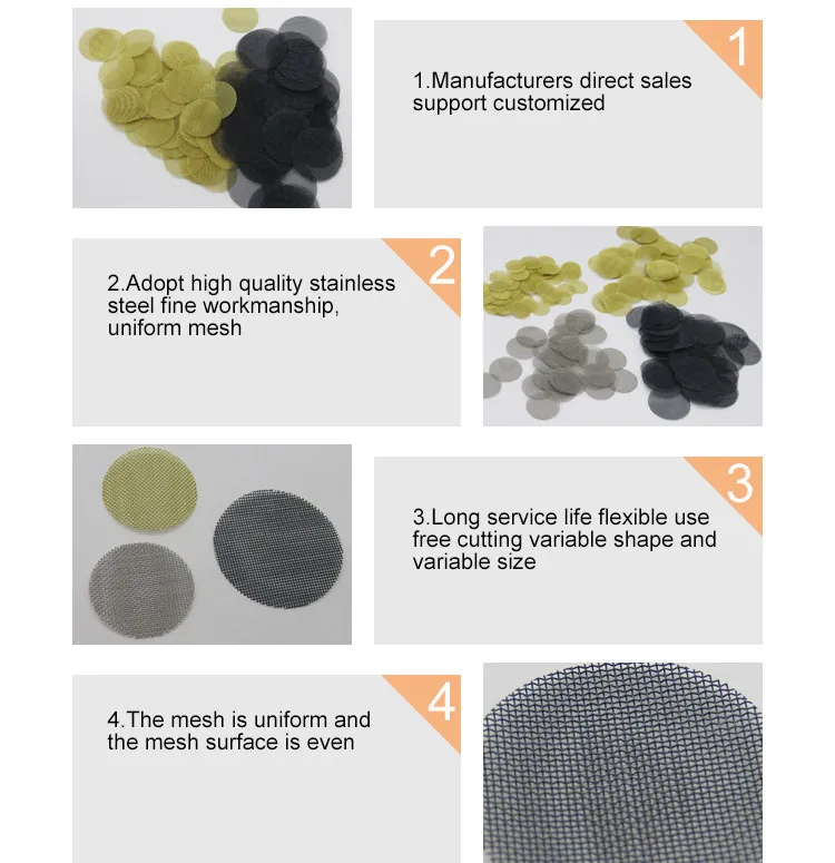 Smoke Gun Filter Screens 0.78 Inches For Portable Smoker Gun Smoking Infuser Or Tobacco And Hookah Water Pipe