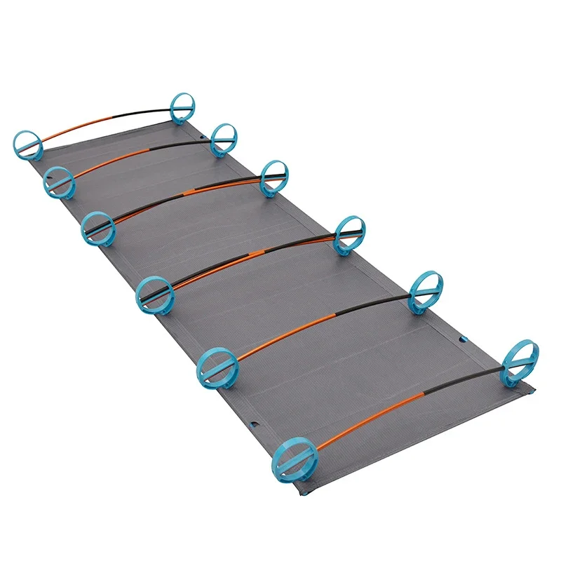 High Quality Stretchy camping cot Classic outdoor size bed cozy cot for travel cheap ultralight camping cot