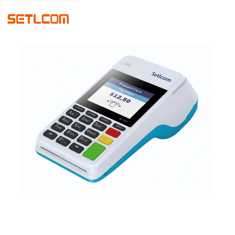  SETLCOM MP35P Android 5.0 mobile NFC IC/credit card reader Printer billing machine portable pos