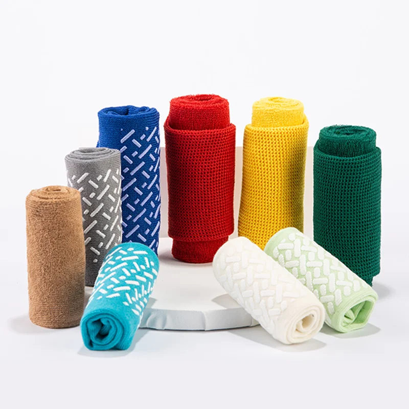 TBS Wholesale Hospital Custom Anti Slip Socks Breathable Cotton Trampoline Socks Air Medical Socks