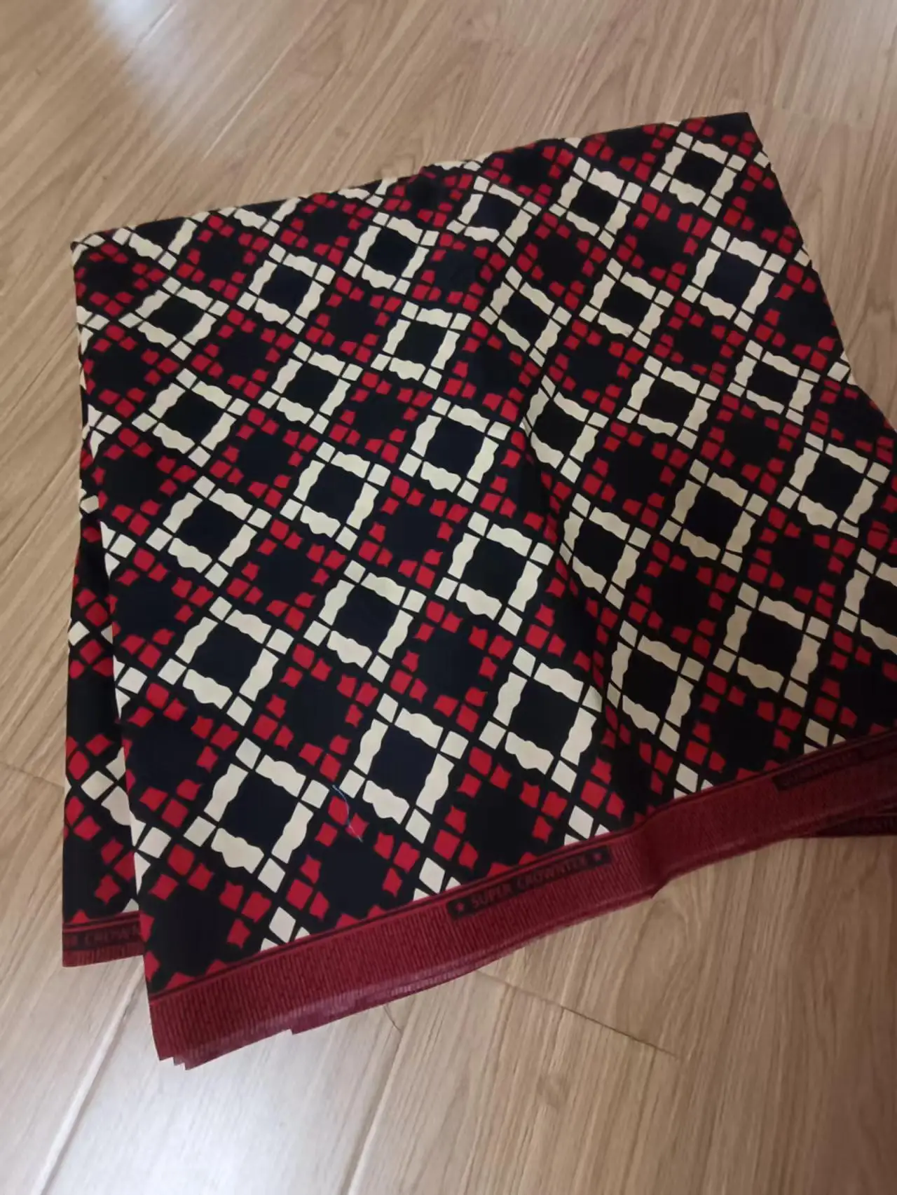 100% polyester african print fabric wax batik 95gsm 115cm clothing dress fabric Namibia