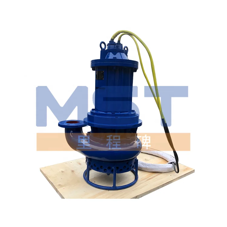 Industrial hydraulic power mining sea sand dredging high pressure submersible slurry pump