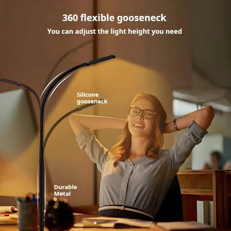 Modern Bedroom Daylight Flexible Multi Function Led Desk Light Lampada With A Easy Clip Night Reading Lamp Light For Book