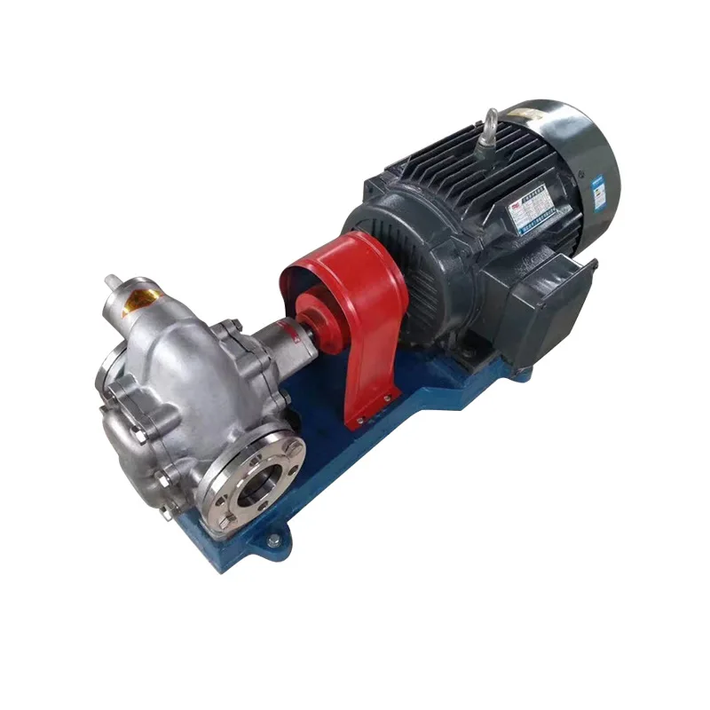 high quality monobloc volumetric gear pump Threephase model transferring lubricant liquids cast iron 1 1 kW 35 L/min