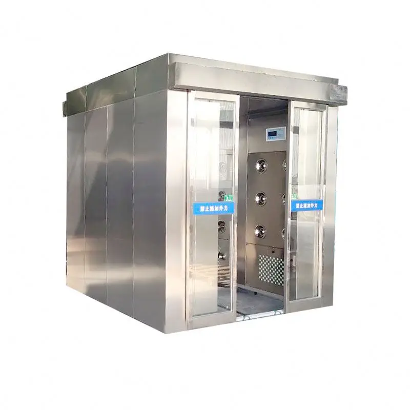 High quality clean room air shower laboratory dust-free factory uses stainless steel air shower tunnel