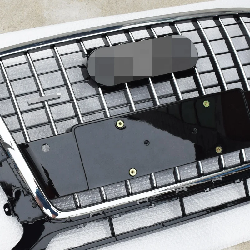 Подходит для 08-12 Audi Q5 комплект корпуса SQ5 обновленная Модифицированная хромированная решетка бампера из АБС-пластика