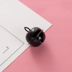 pom XNG 22mm candy-colored pet key ring spray paint small bells Christmas decoration pendant diy keychain accessories