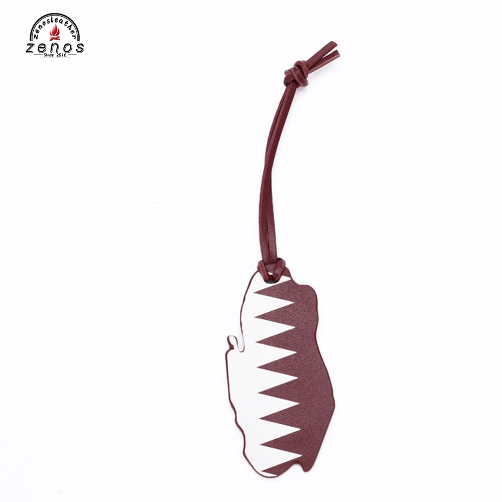 Женский брелок из натуральной кожи