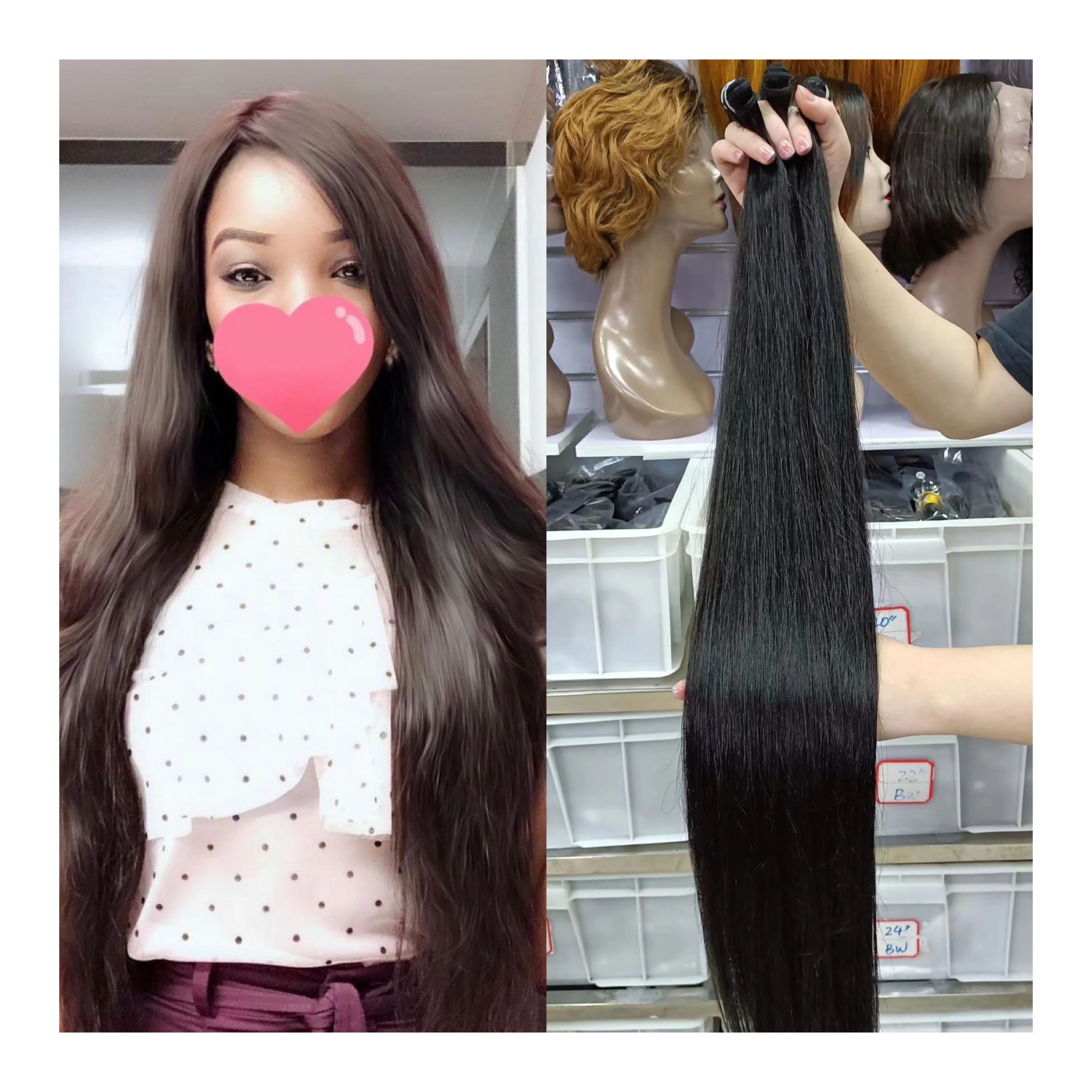 Wholesale Unprocessed Cuticle Aligned Straight Human Hair Bundles Peruvian Body Wave Bundles Hair Extensions