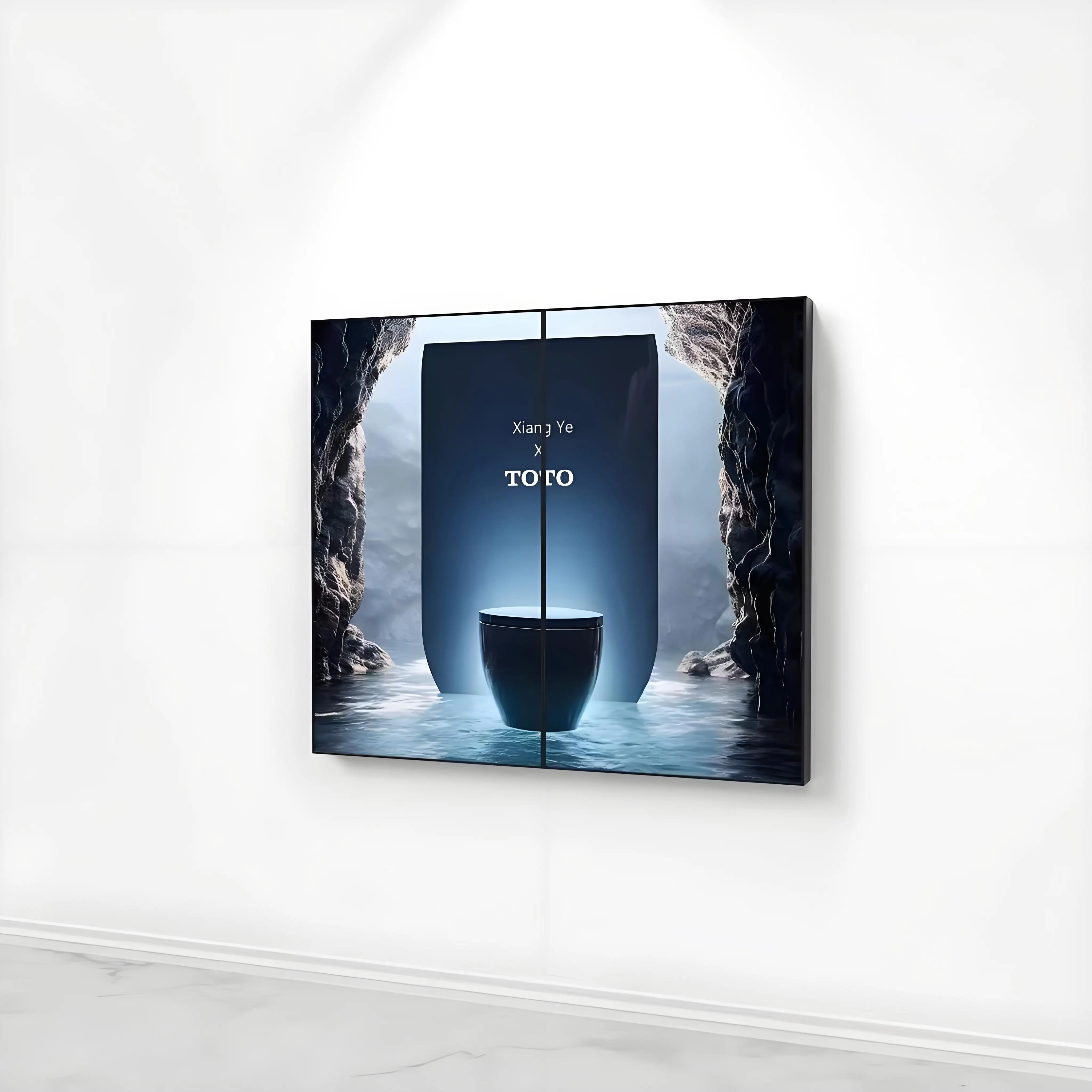 55 дюймов настенный ЖК-дисплей Digital Signage Indoor Android рекламный экран цифровая доска меню для ресторана быстрого питания
