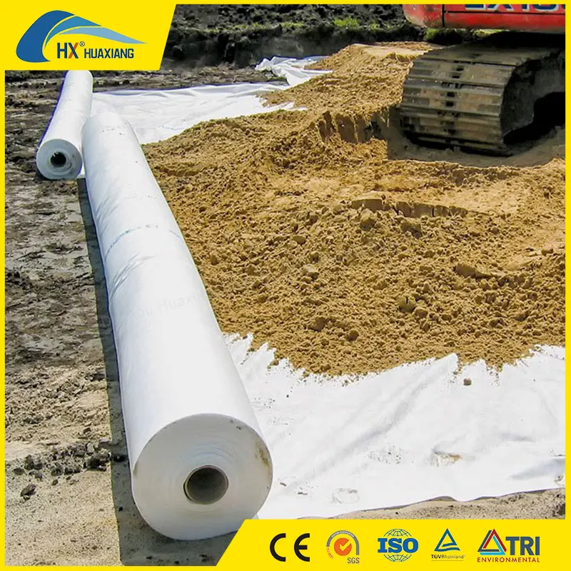 Needle punched nonwoven nonwoven fabric PP/PET polypropylene polyester fiber nonwoven geotextile for filtration and drainage