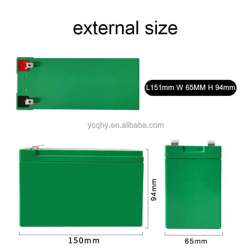yichun qihangyi 12v 7ah battery box 18650 3*7 box battery storage box 3x7 18650 40a