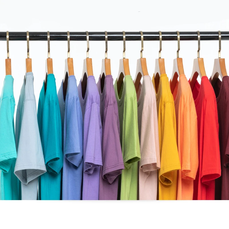 New Trending T Shirt Men Tee Shirts Supplier Fournisseur De T-Shirt 180G Custom Embroidery Blank T Shirts For Printing