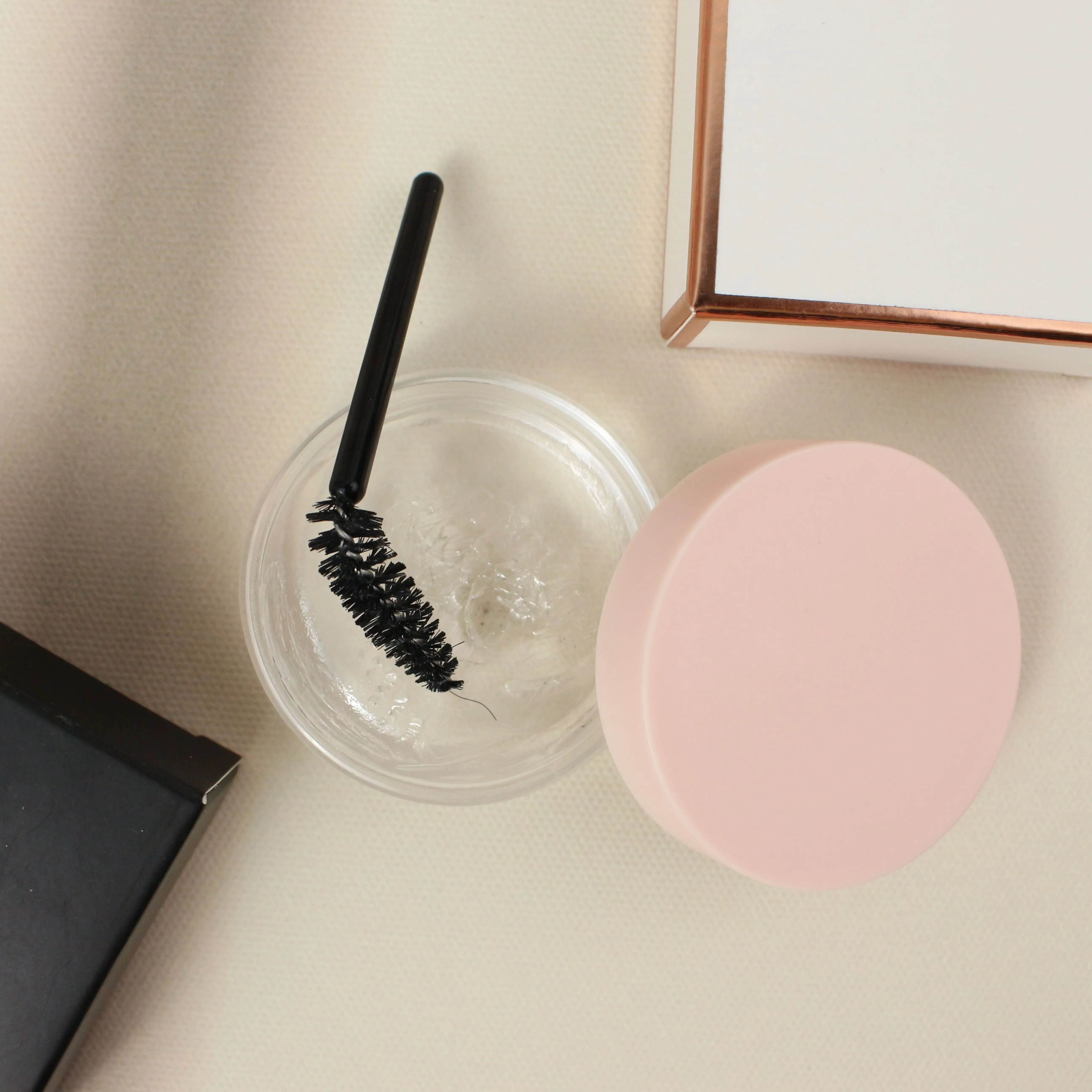 Private Label Makeup Vegan eyebrow styling freeze wax gel eyebrow soap vegan clear eye brow gel wax soap with brush brow wax gel