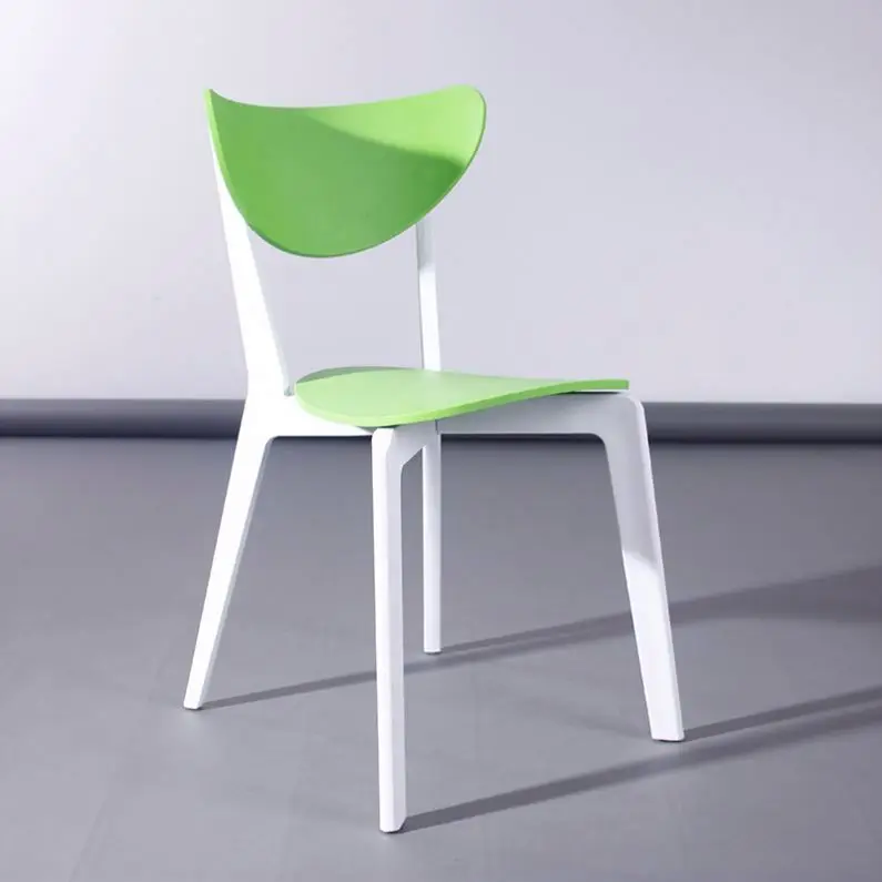 
factory wholesale colorful dining room chairs new model K/D full PP plastic dining chairs 