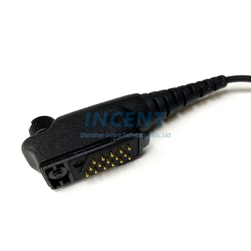 Ham Radio China,G Hook Earpiece Earphone with microphone wired For EADS AIRBUS CASSIDAN TH1N THR8 HDS-18