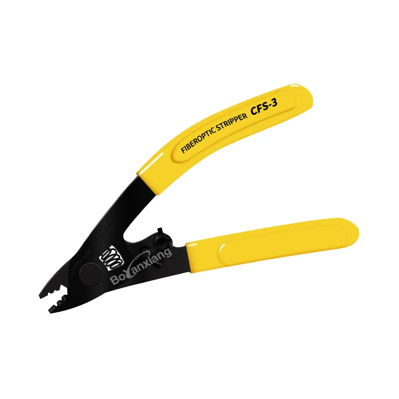 FTTH Fiber Optic Miller Clamp CFS-3 Optical Drop Cable Stripper 3 Hole Fiber Stripping Tool