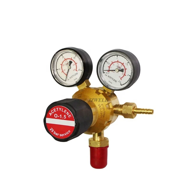 Saffire Series 1ec Single Stage Regulator EN ISO 2503 Acetylene A-1.5