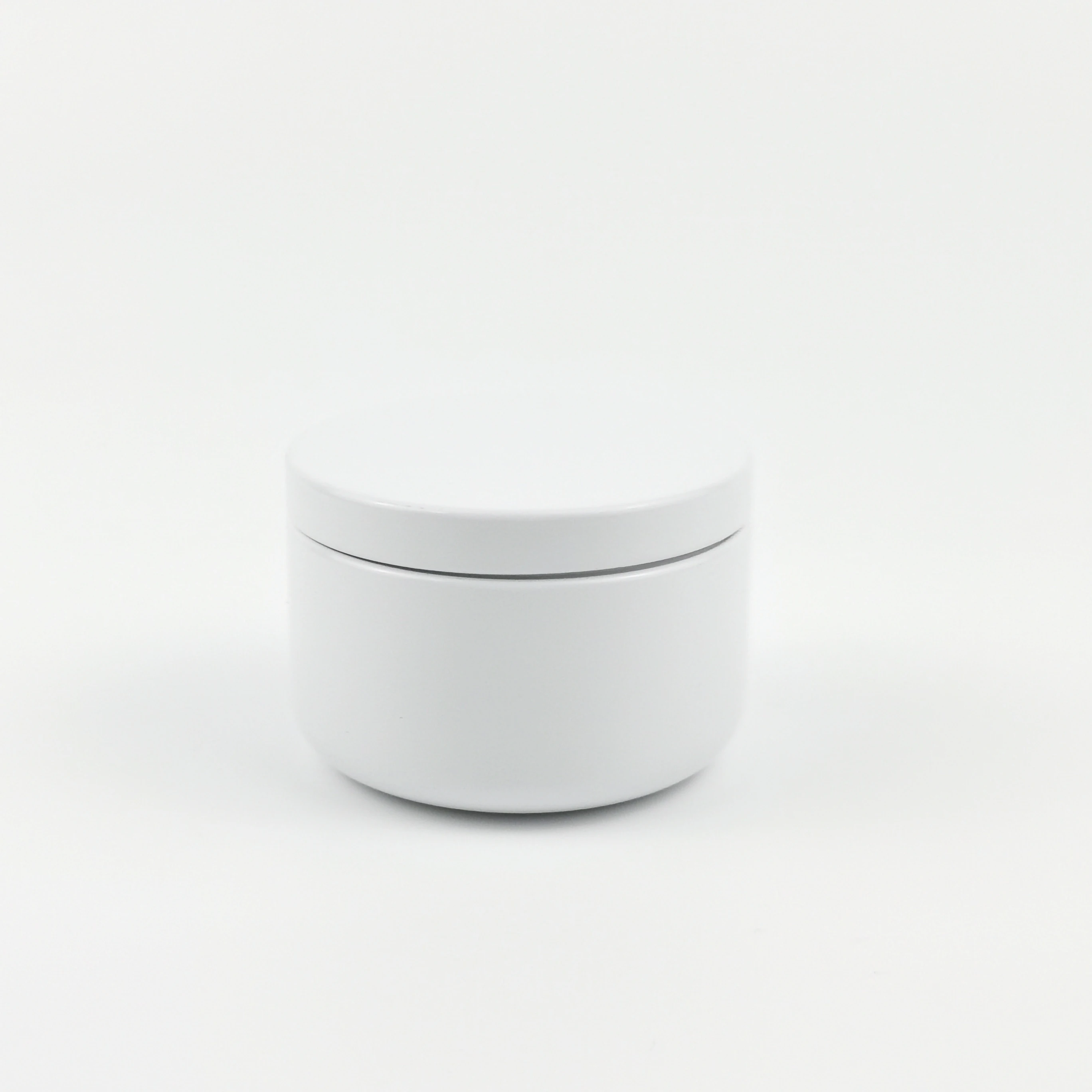 Reusable Round Screw Cap Aluminum Jar Metal Tin Can Soap Lip Balm Cosmetic Candle Containers
