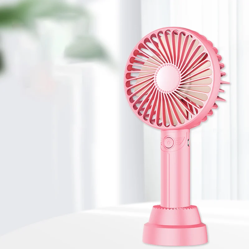 
Low power voltage hand held portable usb powered air cooler desk mini fan with lithium battery 