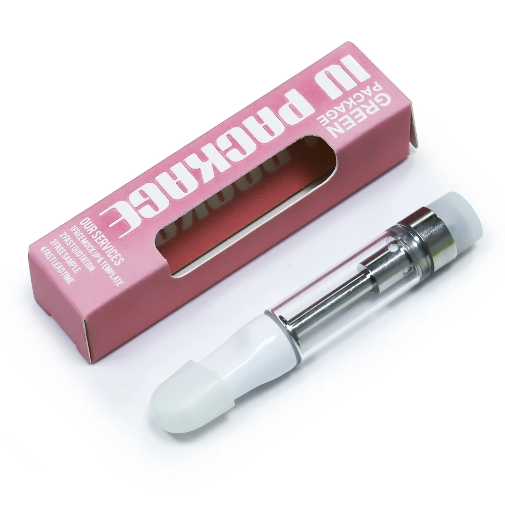 Custom Hanging Cartridge Packaging Box With Window