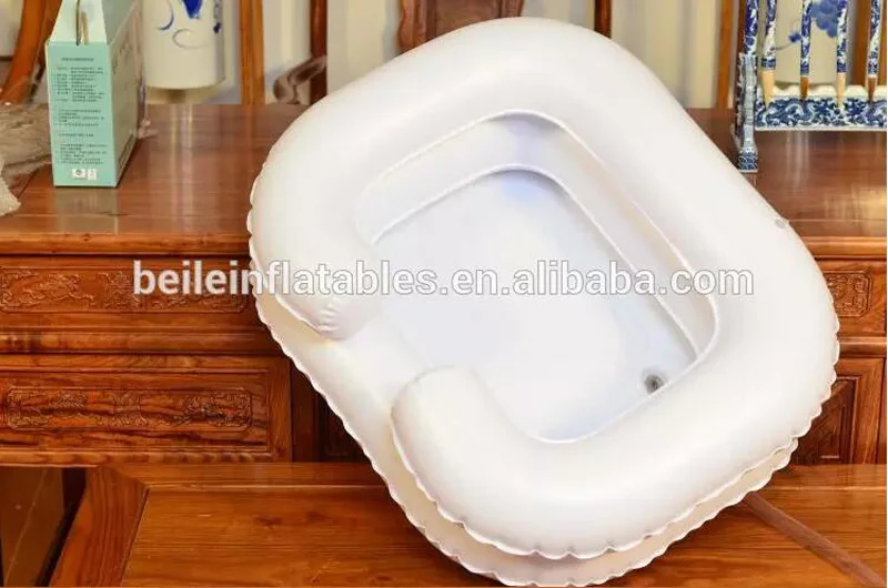 Поставка, ПВХ надувная раковина для мытья волос, портативная складная раковина для мытья волос