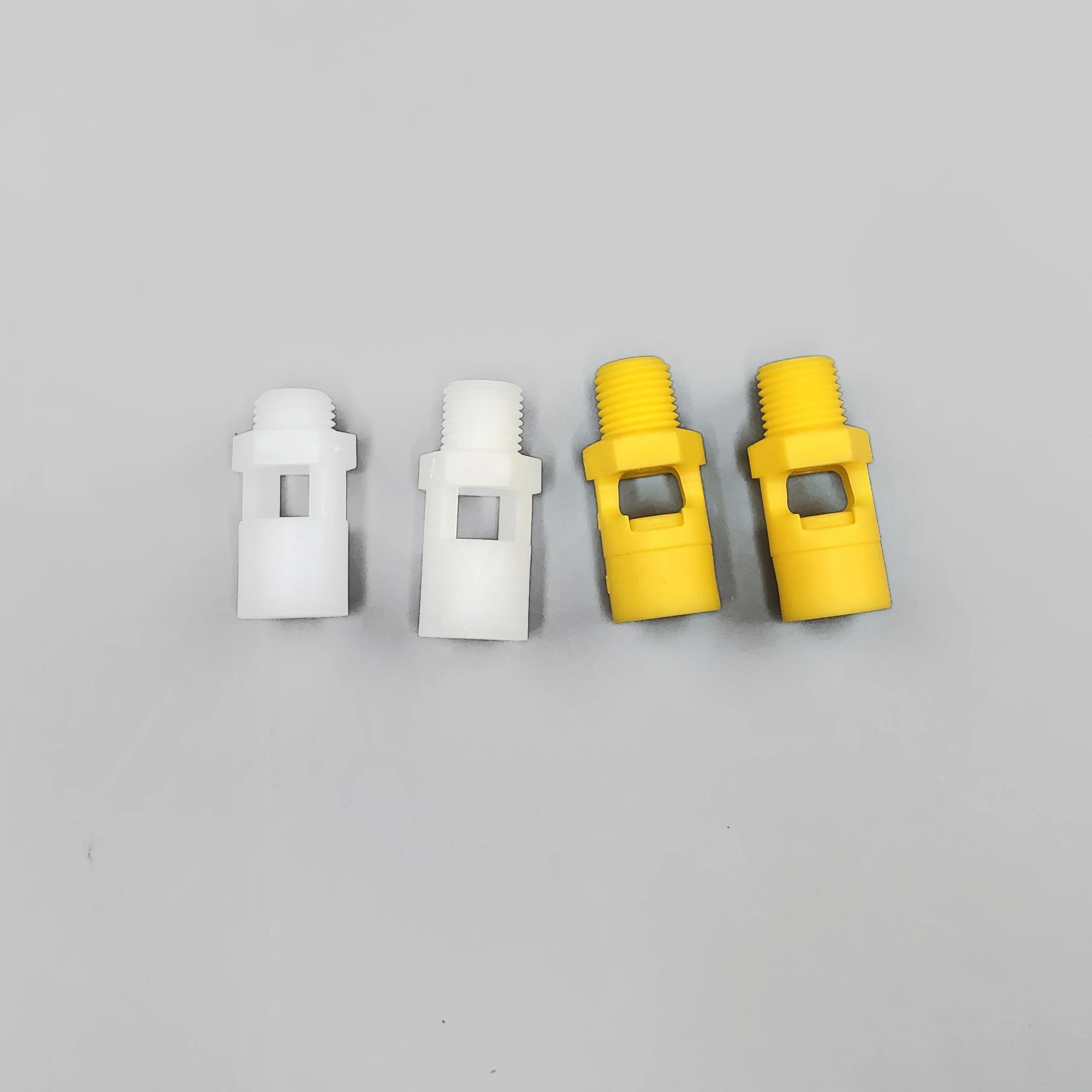 High Precision Injector Plastic Spray Nozzle Misty Vee Jet
