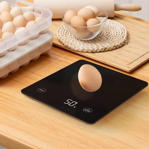 Digital Kitchen Food Electronic Scale 6 Weight Units USB Rechargeable Mini Coffee 0.001 Digital Scales With APP