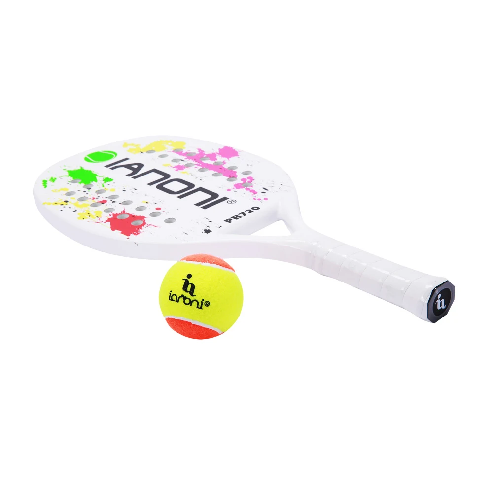 Теннисная ракетка для тренировок по низкой цене, пляжный мяч для продвижения/питомцев/тренировок/турниров