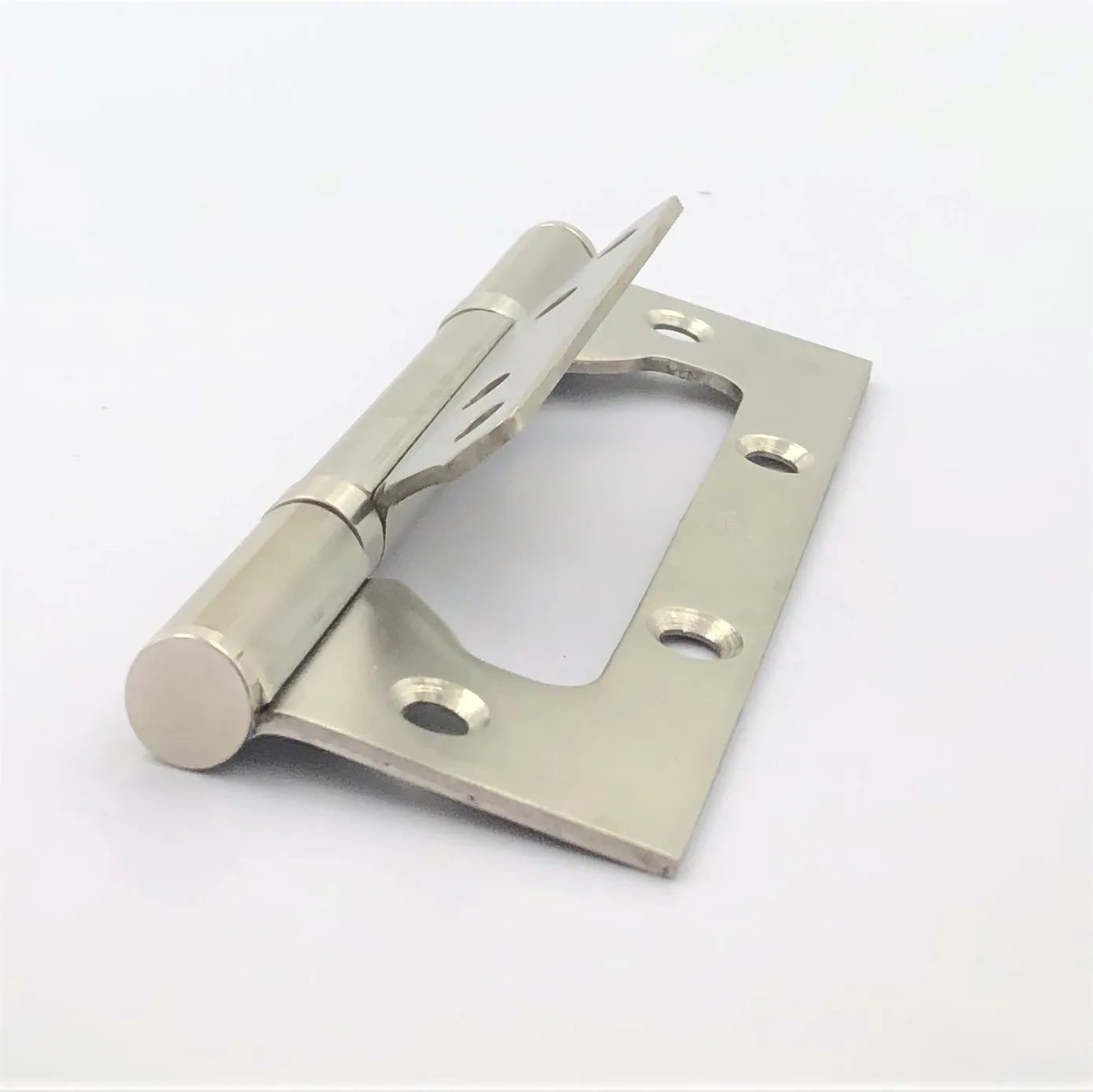 5 inch cheap type SUS201 stainless steel flush ball bearing rotating butt wooden door hinge