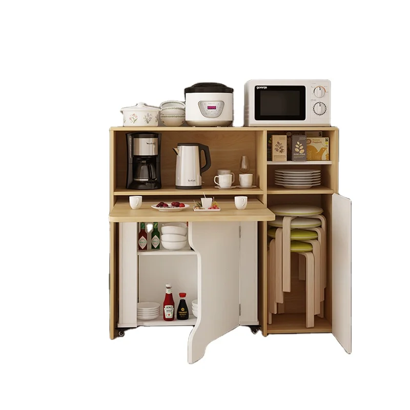 
Multipurpose kitchen storage cabinet wood sideboard storage cabinet 