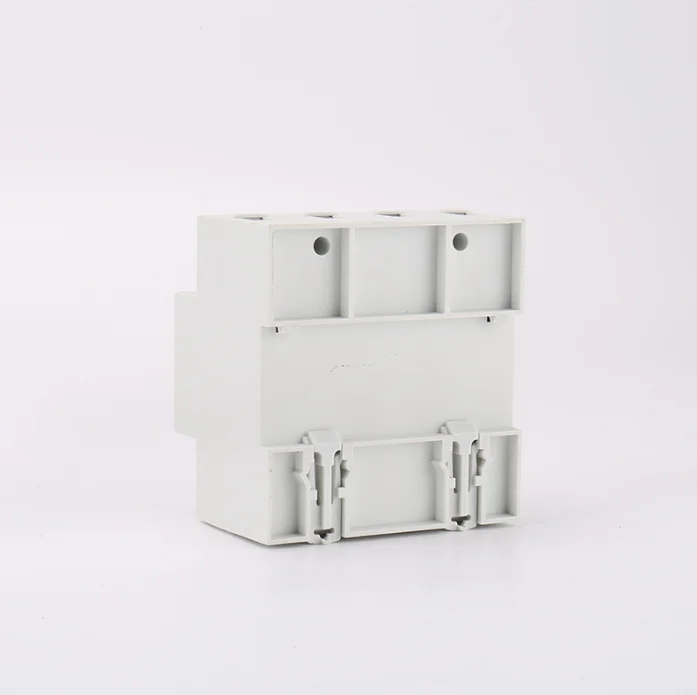 4P 63A Automatic Self-recovery Dual Display Digital Adjustable Over and Under Voltage Protector Over Current Protec