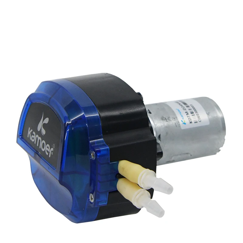 Kamoer KDTM 12V 24V brushed motor stepper motor peristaltic pump circulation double channel for washing machines