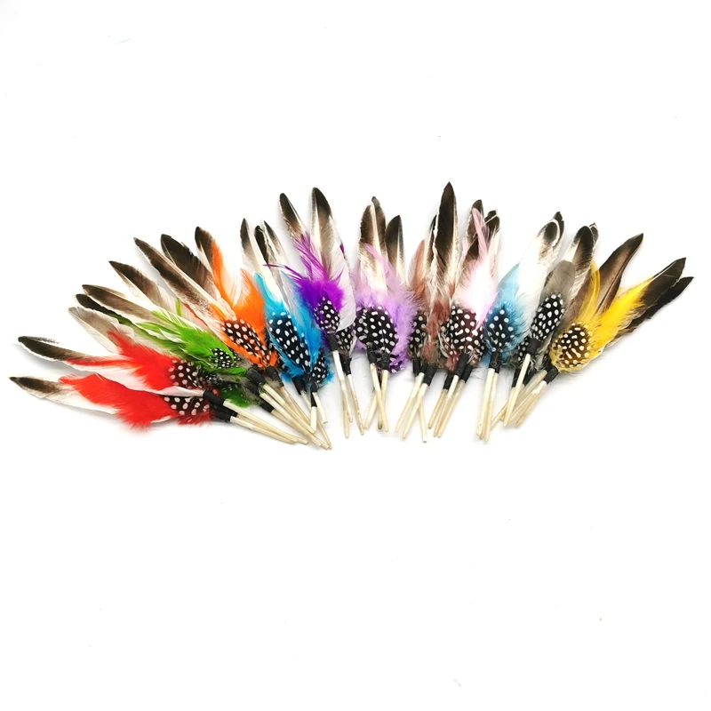 fashion natural  duck feather pin mens party dresses brooches