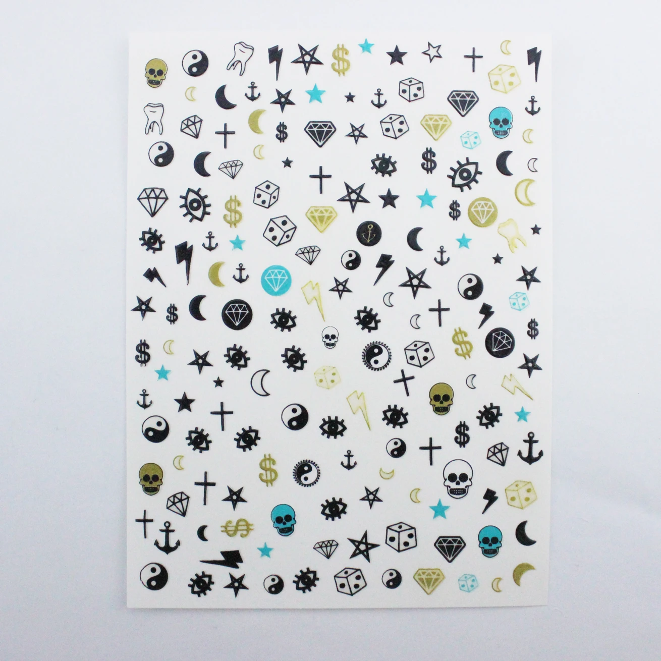 Free Sample Customized Wholesale Designer Adhesive Nail Sticker For Nails Art