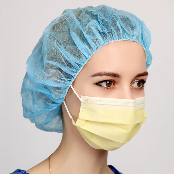 Wholesale disposable earloop multi color disposable 3ply medical face masks ASTM  LEVEL 3 face mask