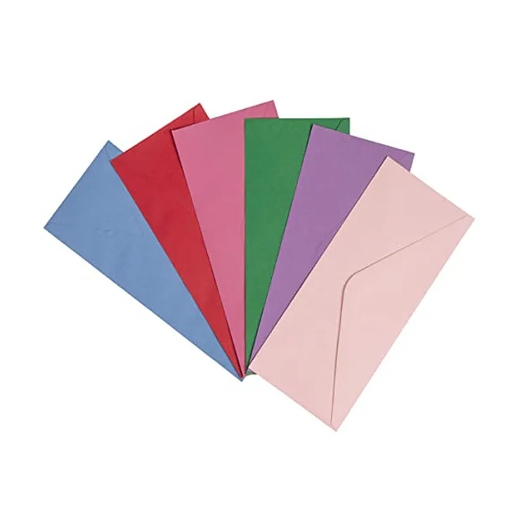 High Quality Custom Printing Colorful Paper Gift Envelopes For Sale