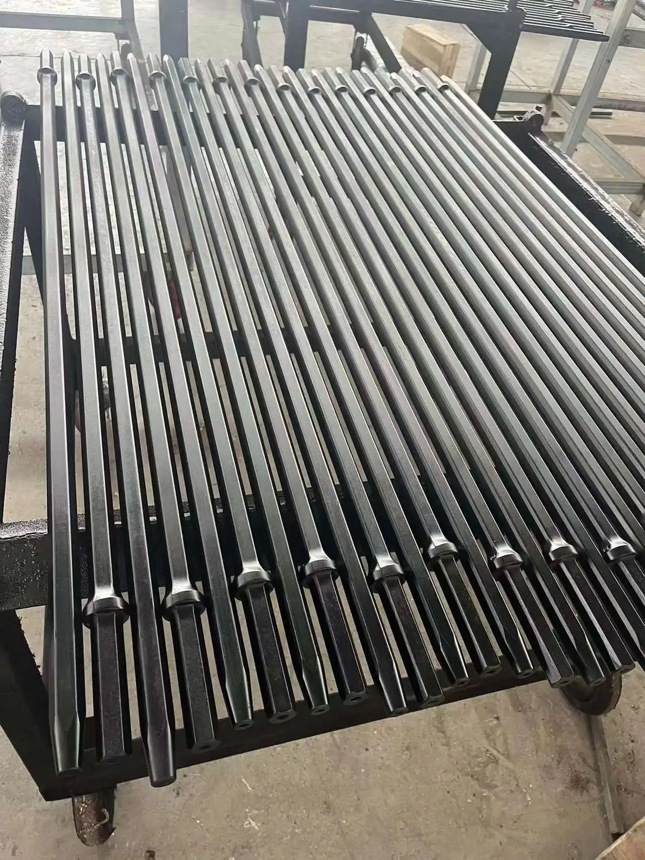 hexagonal steel B22 rod 22mm six-edge taper drill rod H22 tunnel Drill pipe for mine rock drilling