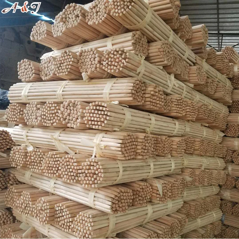 Factory Selling Good Price Broom Holder Mop Handle Brush Holder Natural Eucalyptus Wood