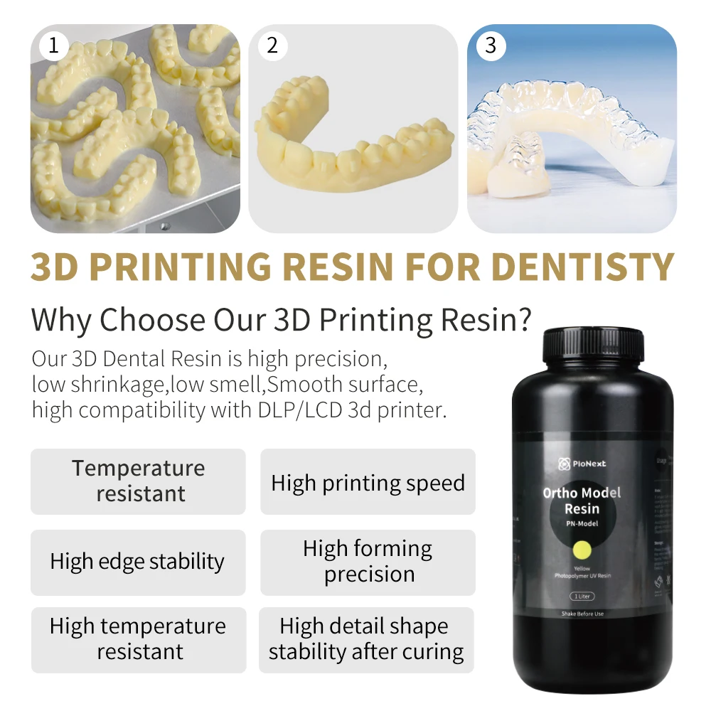 Creality PN-model 3d curable dental resin dental orthodontic resin dental lab materials