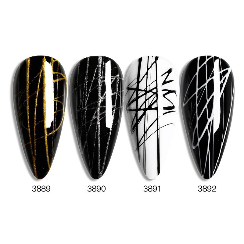 
2021 new bottle tech pretty private label uv gel polish set supplies for professional products line paint gel spider gel 