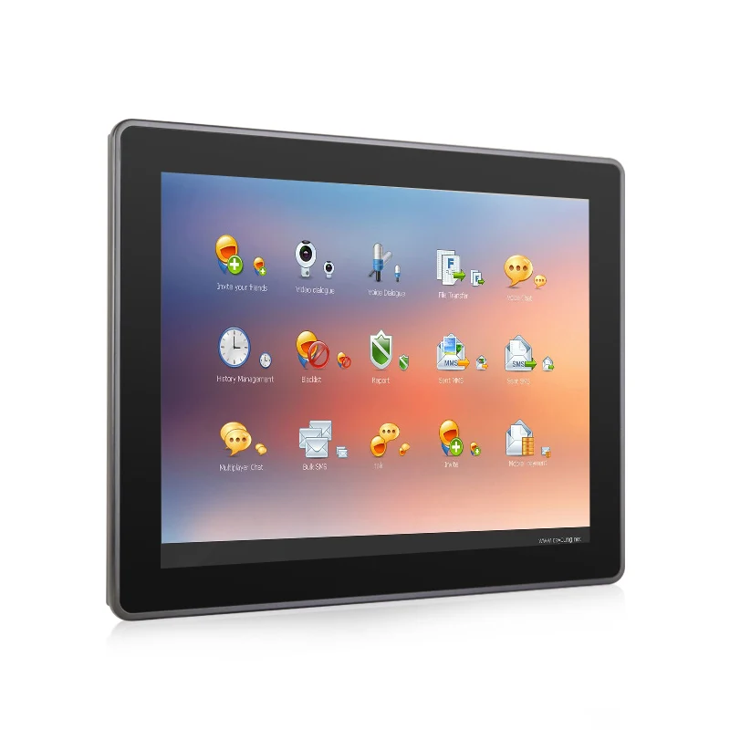Touchthink outdoor ultra bright touchscreen monitor 15 inch open frame industrial lcd non touch screen monitor