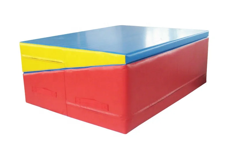 multi-color anti tear exercise training incline mat for beginners