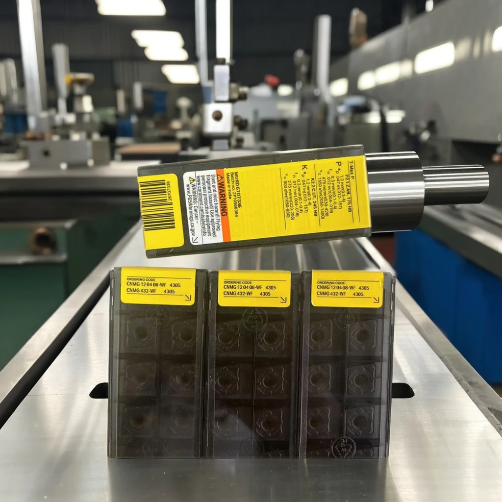 Sandviks Universal C Type Finishing CNC Turning Tool for Precision Machining Applications CNMG120408-WF4305