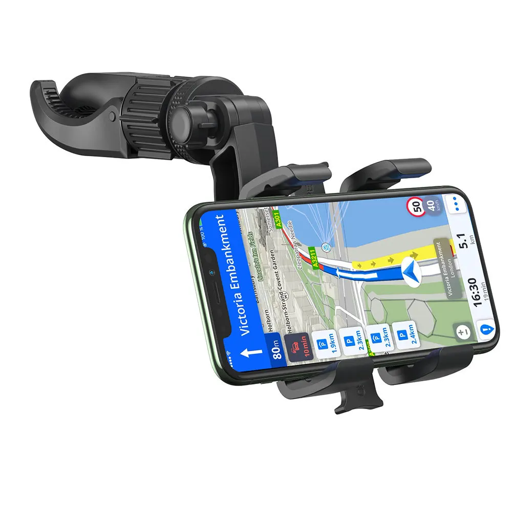 New Universal Car Safety Handle Phone Holder Mount Thick Case Cell Phone Holder Compatible with All Smartphones