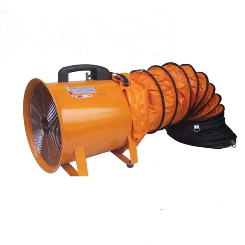 Industrial portable explosion-proof fan hand push exhaust ventilation fans large volume axial air blower