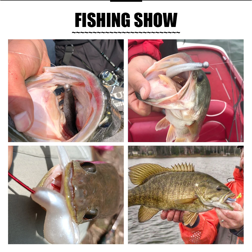 Spinpoler TPR Floating Jerk Bait Shad Minnow Soft Fishing Lure 10x Strong Artificial Bait Split Tail Drop Shot Bass Pike Zander