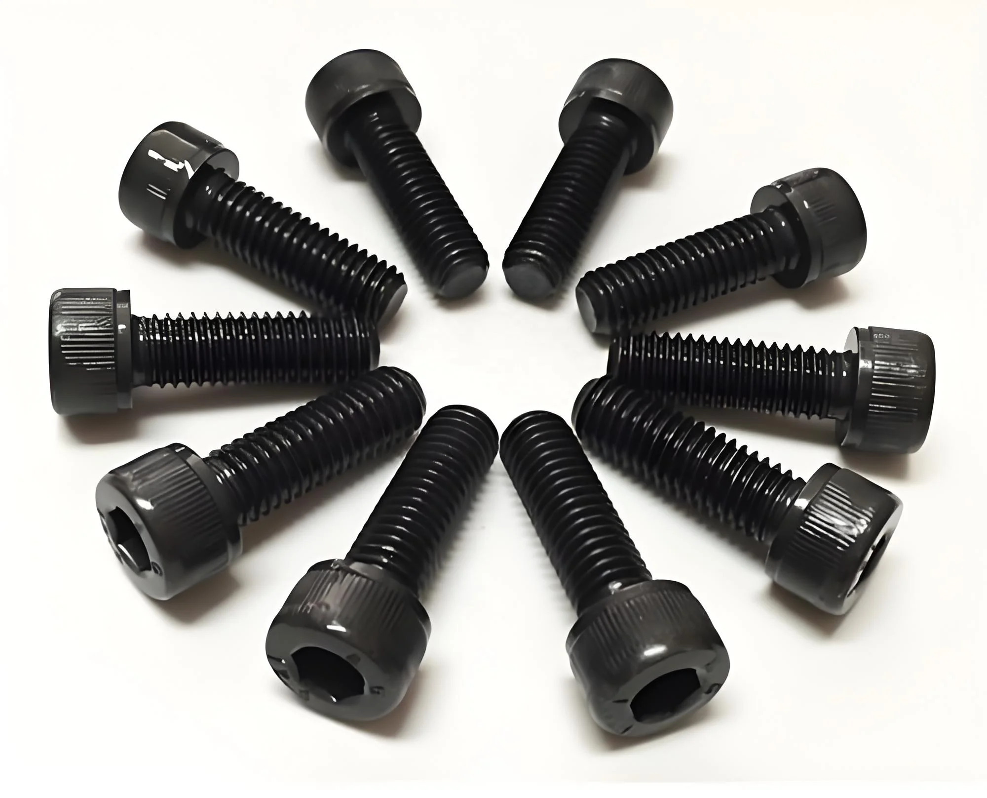 Grade 12.9 High-Strength Black Hexagon Socket Screw Carbon Steel with Cylinder Head Bolt-Manufacturer Direct Wholesales